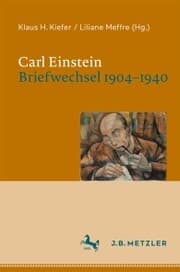 Cover von Carl Einstein. Briefwechsel 1904-1940