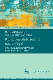 Cover von Religionsphilosophie nach Hegel