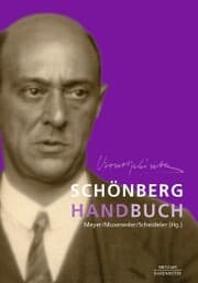 Cover von Schönberg-Handbuch