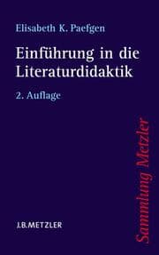 Cover von Einführung in die Literaturdidaktik