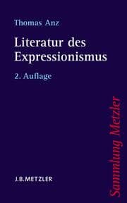 Cover von Literatur des Expressionismus