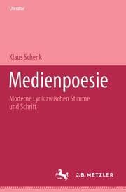 Cover von Medienpoesie