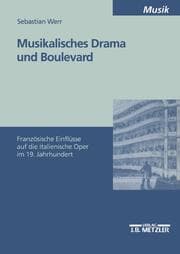 Cover von Musikalisches Drama und Boulevard
