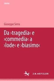 Cover von Da 'tragedia' e 'commedia' a 'lode' e 'biasimo'