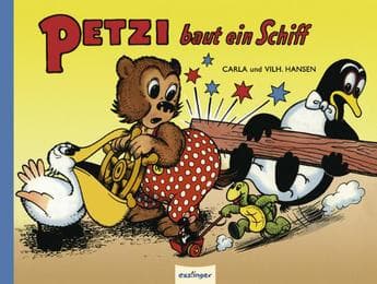 Cover von Petzi baut ein Schiff