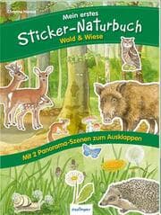 Cover von Mein erstes Sticker-Naturbuch: Wald & Wiese