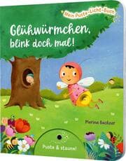 Cover von Mein Puste-Licht-Buch: Glühwürmchen, blink doch mal!