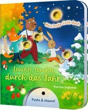 Cover von Mein Puste-Licht-Buch: Leuchte, leuchte durch das Jahr