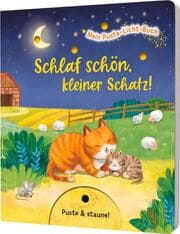 Cover von Mein Puste-Licht-Buch: Schlaf schön, kleiner Schatz!