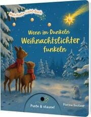 Cover von Mein Puste-Licht-Buch: Wenn im Dunkeln Weihnachtslichter funkeln