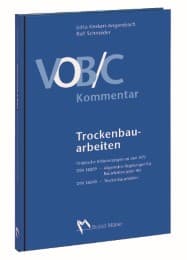 Cover von VOB/C Kommentar - Trockenbauarbeiten