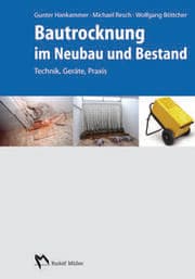 Cover von Bautrocknung im Neubau und Bestand