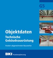 Cover von BKI Objektdaten - Technische Gebäudeausrüstung G5