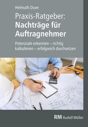 Cover von Praxis-Ratgeber: Nachträge für Auftragnehmer