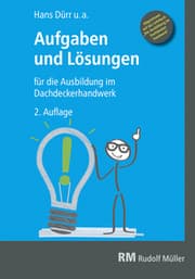 Cover von Aufgaben und Lösungen für die Ausbildung im Dachdeckerhandwerk