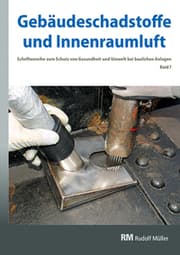Cover von Gebäudeschadstoffe und Innenraumluft: Schadstoffarmes Bauen und Renovieren, BT-Verfahren bei Stahlbauten, Asbestüberdeckung