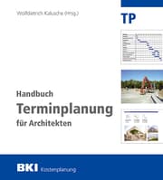 Cover von BKI Handbuch Terminplanung für Architekten