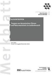 Cover von Merkblatt Außentreppen: 2019-08
