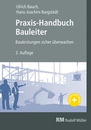 Cover von Praxis-Handbuch Bauleiter