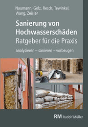 Cover von Sanierung von Hochwasserschäden - Ratgeber für die Praxis