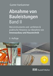 Cover von Abnahme von Bauleistungen II