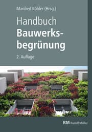 Cover von Handbuch Bauwerksbegrünung - mit E-Book (PDF)