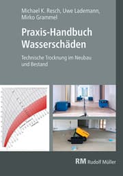 Cover von Praxis-Handbuch Wasserschäden