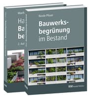 Cover von Handbuch Bauwerksbegrünung und Bauwerksbegrünung im Bestand