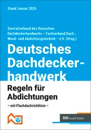 Cover von Deutsches Dachdeckerhandwerk - Regeln für Abdichtungen