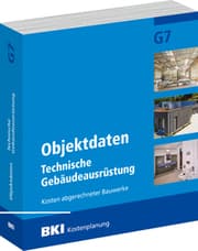 Cover von BKI Objektdaten Technische Gebäudeausrüstung G7