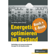 Cover von Energetisch optimieren im Bestand - mit E-Book