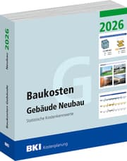 Cover von BKI Baukosten Gebäude Neubau 2026 - Teil 1 Gebäude