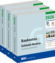 Cover von BKI Baukosten Gebäude + Positionen + Bauelemente Neubau 2026