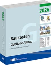 Cover von BKI Baukosten Gebäude Altbau 2026