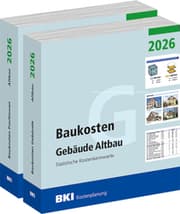 Cover von BKI Baukosten Gebäude + Positionen Altbau 2026
