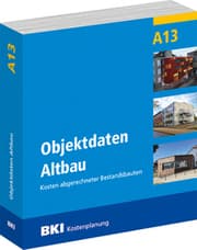 Cover von BKI Objektdaten Altbau A13