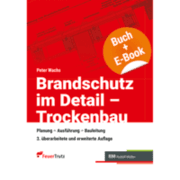 Cover von Brandschutz im Detail - Trockenbau - mit E-Book