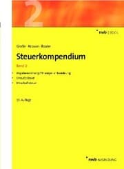 Cover von Steuerkompendium, Band 2