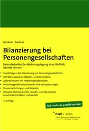 Cover von Bilanzierung bei Personengesellschaften