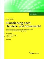 Cover von Bilanzierung nach Handels- und Steuerrecht