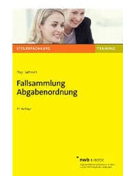 Cover von Fallsammlung Abgabenordnung