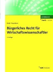 Cover von Bürgerliches Recht für Wirtschaftswissenschaftler