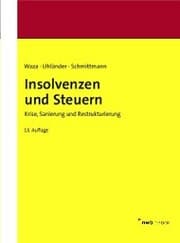 Cover von Insolvenzen und Steuern