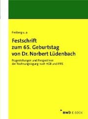 Cover von Festschrift zum 65. Geburtstag von Dr. Norbert Lüdenbach