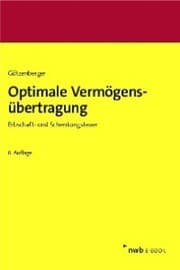 Cover von Optimale Vermögensübertragung