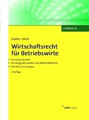 Cover von Wirtschaftsrecht für Betriebswirte