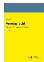 Cover von Vereinsrecht