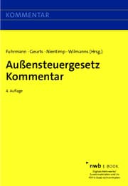 Cover von Außensteuergesetz Kommentar