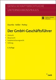 Cover von Der GmbH-Geschäftsführer