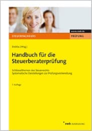 Cover von Handbuch für die Steuerberaterprüfung
